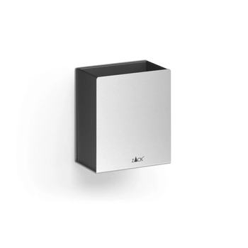 Zack - pojemnik na szczoteczki do zębów Potes - długość 8,4 cm, stal nierdzewna 18/10 matowa