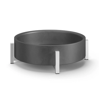 Zack - Misa dekoracyjna Perto - średnica 26 cm, czarna